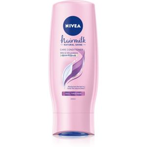 Nivea Hairmilk Natural Shine tápláló kondicionáló 200 ml