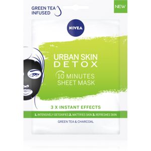 Nivea Urban Skin Detox tisztító és detoxikáló maszk aktív szénnel 1 db