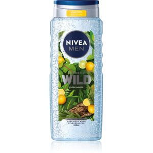 Nivea Men Extreme Wild Fresh Citrus felfrissítő tusfürdő gél 500 ml