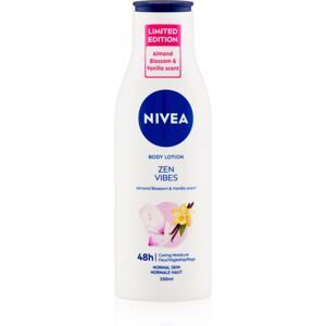 Nivea Zen Vibes hidratáló testápoló tej Almond Blossom & Vanilla 250 ml