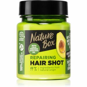 Nature Box Avocado Hair Shot intenzív regeneráló maszk avokádóval száraz hajra 60 ml