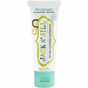 Jack N’ Jill Toothpaste természetes fogkrém gyermekeknek íz Milkshake 50 g