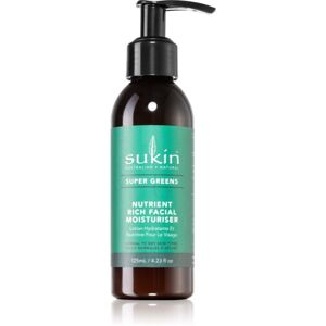 Sukin Super Greens könnyű hidratáló krém tápláló hatással 125 ml