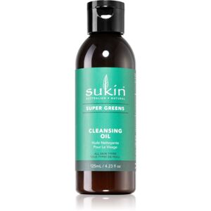 Sukin Super Greens gyengéden tisztító olaj normál és száraz bőrre 125 ml