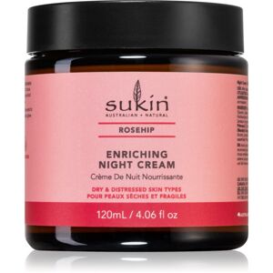 Sukin Rosehip intenzíven tápláló éjszakai krém hidratáló hatással 120 ml