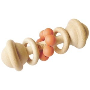 O.B Designs Rattle Toy csörgő Cinnamon 3m+ 1 db