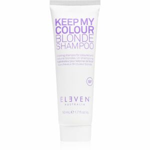 Eleven Australia Keep My Colour Blonde Shampoo sampon szőke hajra 50 ml