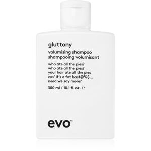 EVO Gluttony Volumising Shampoo sampon a dús hajért finom és lesimuló hajra 300 ml