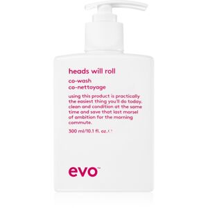 EVO Heads Will Roll Co-Wash sampon és kondicionáló 2 in1 a hullámos és göndör hajra 300 ml