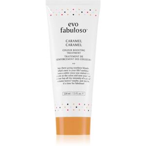 EVO Fabuloso Colour Boosting Treatment haj maszk a hajszín élénkítéséért árnyalat Caramel 220 ml