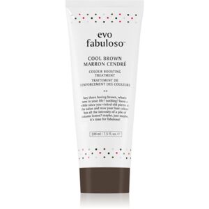 EVO Fabuloso Colour Boosting Treatment haj maszk a hajszín élénkítéséért árnyalat Cool Brown 220 ml