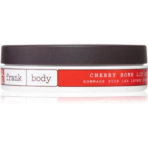 Frank Body Lip Care Cherry Bomb cukros peeling az ajkakra 15 ml
