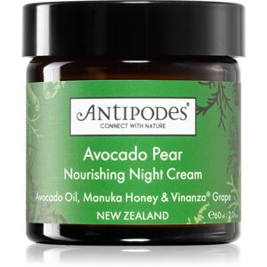 Antipodes Avocado Pear Nourishing Night Cream éjszakai tápláló krém az arcra 60 ml
