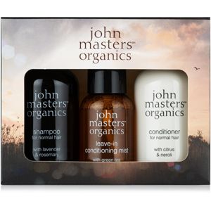 John Masters Organics Lavender & Rosemary utazó szett kozmetikumokra III. (hajra)