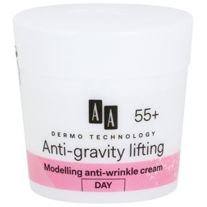 AA Cosmetics Dermo Technology Anti-Gravity Lifting modellező krém a ráncok ellen 55+ 50 ml