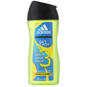 Adidas Get Ready! tusfürdő gél 3 az 1-ben uraknak 250 ml