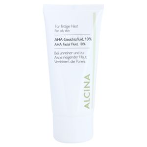 Alcina For Oily Skin arc fluid AHA savakkal 10 % 50 ml