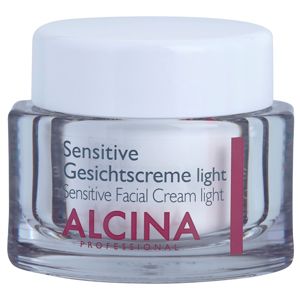 Alcina For Sensitive Skin könnyű arckrém az érzékeny bőr megnyugtatásához és erősítéséhez 50 ml