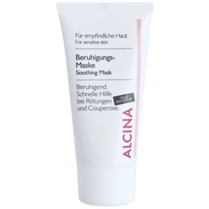 Alcina For Sensitive Skin nyugtató maszk azonnali hatással