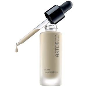 ARTDECO Nude Foundation gyengéd make-up csepp formában természetes hatásért árnyalat 75 Natural Chiffon 20 ml