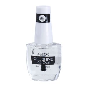 Astor Perfect Stay 3D Gel Shine fedő és védő magas fényű körömlakk 12 ml