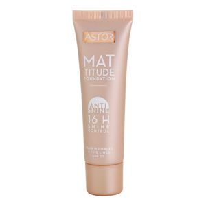 Astor Mattitude Anti Shine mattító make-up árnyalat 091 (Light Ivory) 30 ml