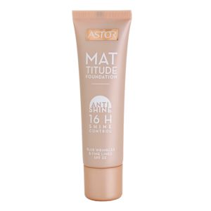 Astor Mattitude Anti Shine mattító make-up árnyalat 200 30 ml
