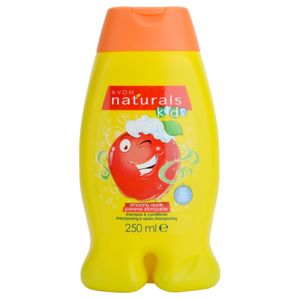 Avon Naturals Kids Amazing Apple sampon és kondicionáló 2 in1 gyermekeknek illattal Amazing Apple 250 ml