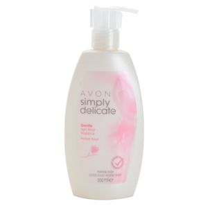 Avon Simply Delicate női intim higiénia tusfürdő virág illattal