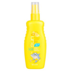 Avon Sun Kids vízálló türkiz napozó spray SPF 30 150 ml