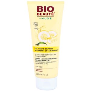 Bio Beauté by Nuxe Body Hidratáló krém növényi olajokat és korzikai citrom kivonatot tartalmaz.