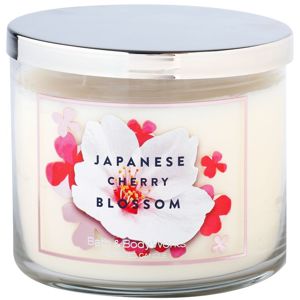 Bath & Body Works Japanese Cherry Blossom illatos gyertya 411 g