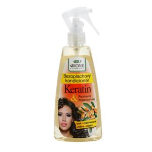 Bione Cosmetics Keratin + Argan öblítést nem igénylő spray kondicionáló 260 ml