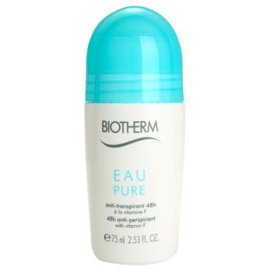 Biotherm Eau Pure 48h antiperspirant golyós dezodor roll-on 48 órás hatás 75 ml