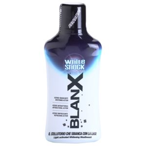 BlanX White Shock szájvíz fehérítő hatással