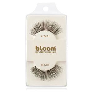 Bloom Natural ragasztható műszempilla természetes hajból No. 747L (Black) 1 cm