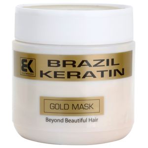 Brazil Keratin Gold keratinos regeneráló maszk a károsult hajra 500 ml