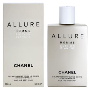 Chanel Allure Homme Édition Blanche tusfürdő gél uraknak 200 ml