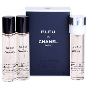 Chanel Bleu de Chanel Eau de Toilette töltelék uraknak 3 x 20 ml