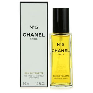 Chanel N°5 Eau de Toilette utántölthető hölgyeknek 50 ml