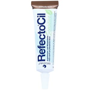 RefectoCil Sensitive szemöldök- és szempillafesték árnyalat Medium Brown 15 ml