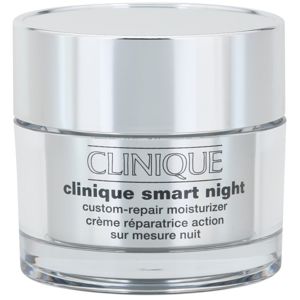 Clinique Smart Night™ Custom-Repair Moisturizer hidratáló éjszakai krém a ráncok ellen száraz és nagyon száraz bőrre 50 ml