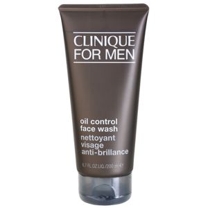 Clinique For Men™ Oil Control Face Wash tisztító gél normál és zsíros bőrre 200 ml