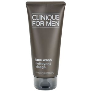 Clinique For Men™ Face Wash tisztító gél normál és száraz bőrre 200 ml