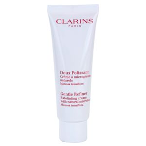 Clarins Gentle Refiner Exfoliating Cream peelinges krém természetes mikrorészecskékkel 50 ml