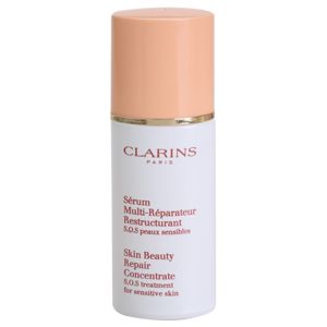 Clarins Skin Beauty Repair Concentrate S.O.S Treatment regeneráló és tápláló szérum Érzékeny, bőrpírra hajlamos bőrre 15 ml