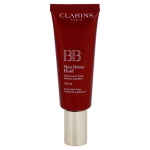 Clarins Face Make-Up BB Skin Detox Fluid hidratáló hatású BB krém SPF 25 árnyalat 02 Medium 45 ml