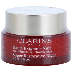Clarins Super Restorative Night éjszakai krém az öregedés összes jele ellen minden bőrtípusra 50 ml