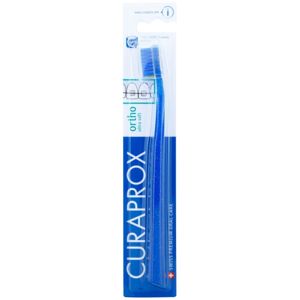 Curaprox Ortho Ultra Soft 5460 fogszabályozó fogkefe a rögzített fogszabályozó használóinak 1 db