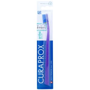Curaprox Ortho Ultra Soft 5460 fogszabályozó fogkefe a rögzített fogszabályozó használóinak 1 db